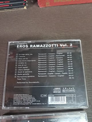 CD Eros Ramazzotti E2 - Grandes Éxitos