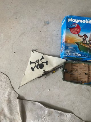 Barco Pirata Playmobil con Figuras