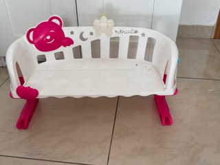 Cuna Nenuco Oso Rosa