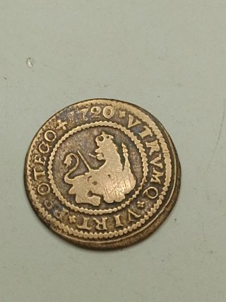Moneda 2 Maravedís 1720
