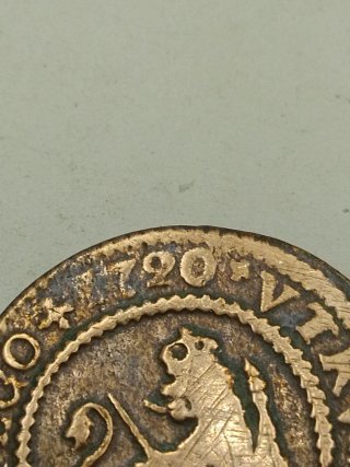 Moneda 2 Maravedís 1720