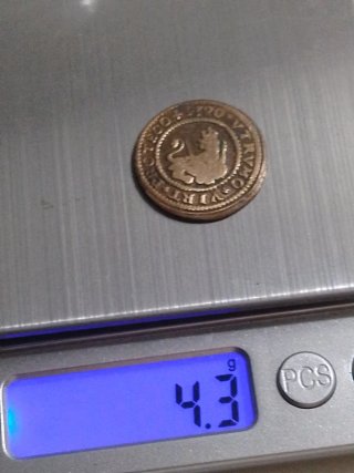 Moneda 2 Maravedís 1720