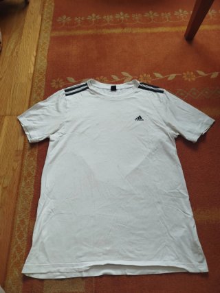Camiseta Adidas manga corta blanca