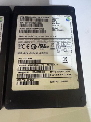 Discos SSD SAS 800GB