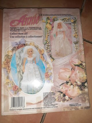3 Vestidos de Novia Muñeca Anne Colección Vidal