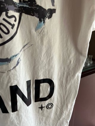 Camiseta Stone Island Blanca Talla L