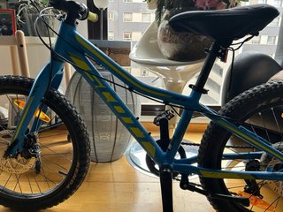 Bici Scott Scale JR 20 Azul/Amarillo