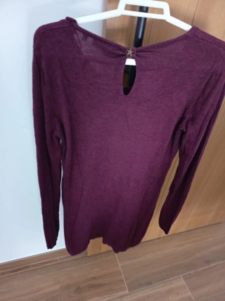Maglione premaman bordeaux Taglia M