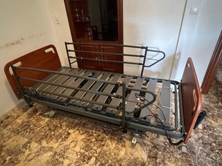Cama articulada hospitalaria