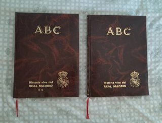 Libros “ABC - Historia viva del Real Madrid”.