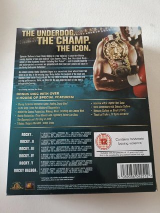 Saga Rocky Blu-ray Colección Completa