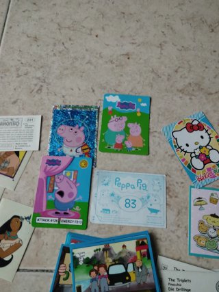 Lote cromos Panini Pocahontas y más