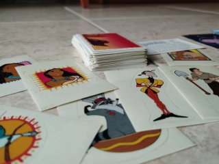 Lote cromos Panini Pocahontas y más