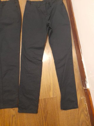 2 Pantalones Hombre Talla 42 Negros