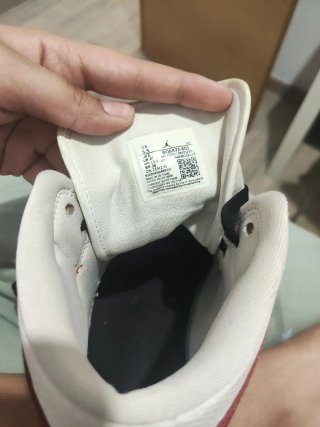 Nike Jordan Rosso Bianco Taglia 40