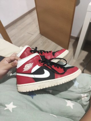 Nike Jordan Rosso Bianco Taglia 40