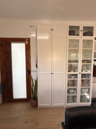 Vitrinas Billy Ikea 80x30x200 y 40x30x200