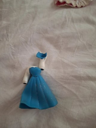 Figuras Blancanieves y vestidos