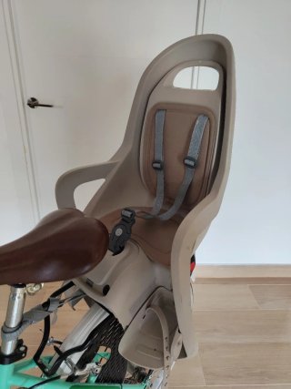 Silla asiento bici trasera infantil