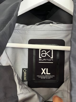 Giubbotto Burton AK Gore-Tex Nero
