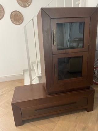 Mueble modular madera maciza