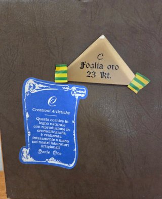 Quadretto Creazioni Artistiche con lamina d'oro 23