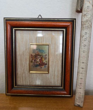 Quadretto Creazioni Artistiche con lamina d'oro 23