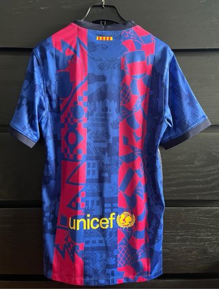 FC Barcelona Nike Home Shirt 2021-22 S UCL Edition
