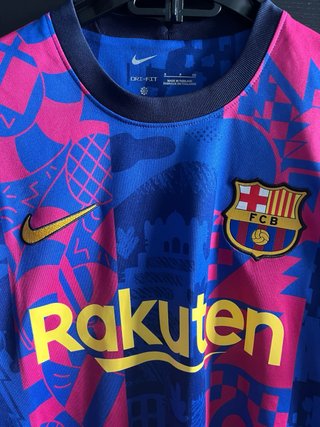FC Barcelona Nike Home Shirt 2021-22 S UCL Edition
