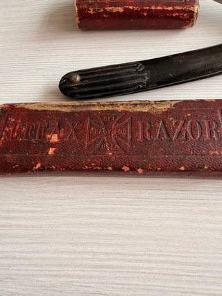 Navaja de barbero Effax Razor antigua