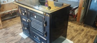 Cocina de leña Hergom N°8