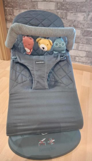 Hamaca bebé BabyBjörn Bouncer Bliss gris