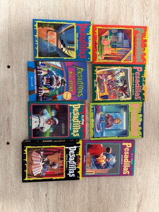 Colección Libros Pesadillas R.L. Stine