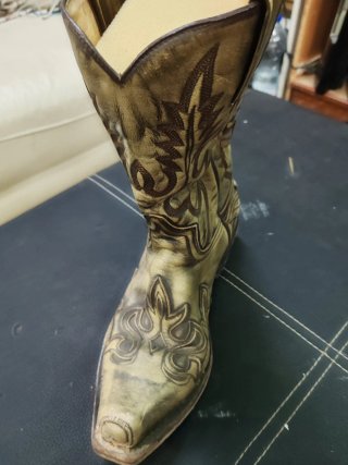 Botas Cowboy Sendra Beige/Marrón🇪🇸