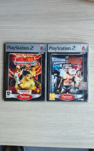 2 Juegos PS2: Tekken 5 y WWE SmackDown vs Raw 2011