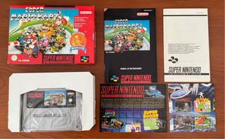 Super Mario Kart SNES Caja Roja PAL