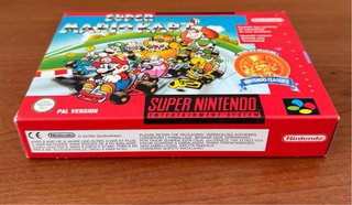 Super Mario Kart SNES Caja Roja PAL