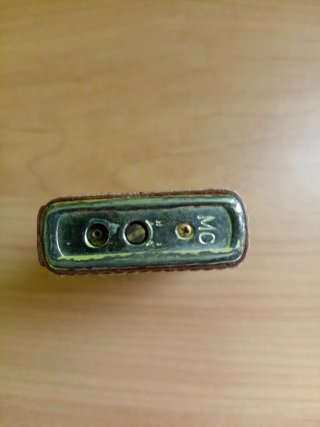 Encendedor Gas Tipo Zippo Marrón