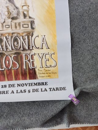 Cartel Centenario Virgen de los Reyes