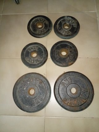 Discos de Pesas ANDY