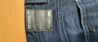 Pantalón corto vaquero JACK & JONES azul