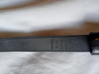 Cintura Gucci Nero e Oro