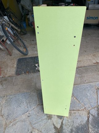 Estantería madera y metal