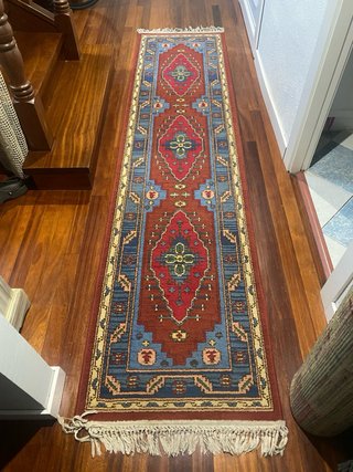 Alfombra de pasillo estilo oriental