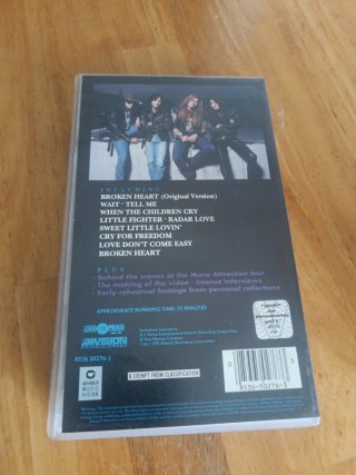 VHS White Lion Escape From Brooklyn