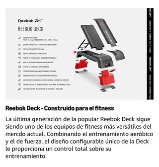 Banco Reebok Deck Fitness