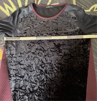 Camiseta MESSCALINO mujer negra y morada