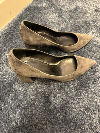 Zapatos de tacón Festa ante marrón