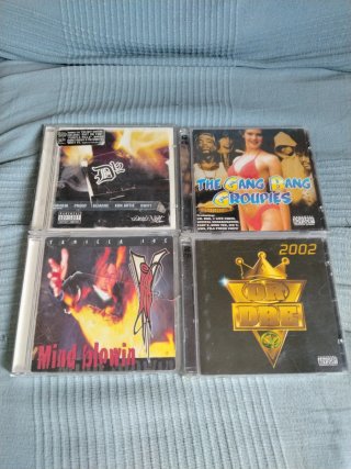 Lote 4 CDs Rap Hip Hop: D12, Vanilla Ice, Dr. Dre
