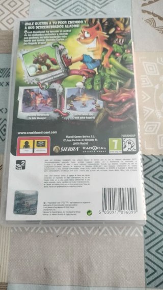 Crash Guerra al Coco Maniaco PSP